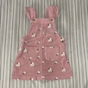 Cupcakes & Cashmere Pink Floral Corduroy Dress